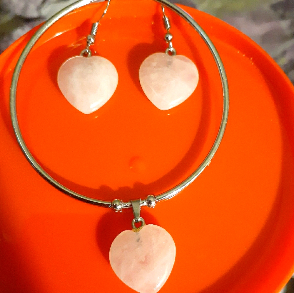 2-Pc.Rosequartz Set